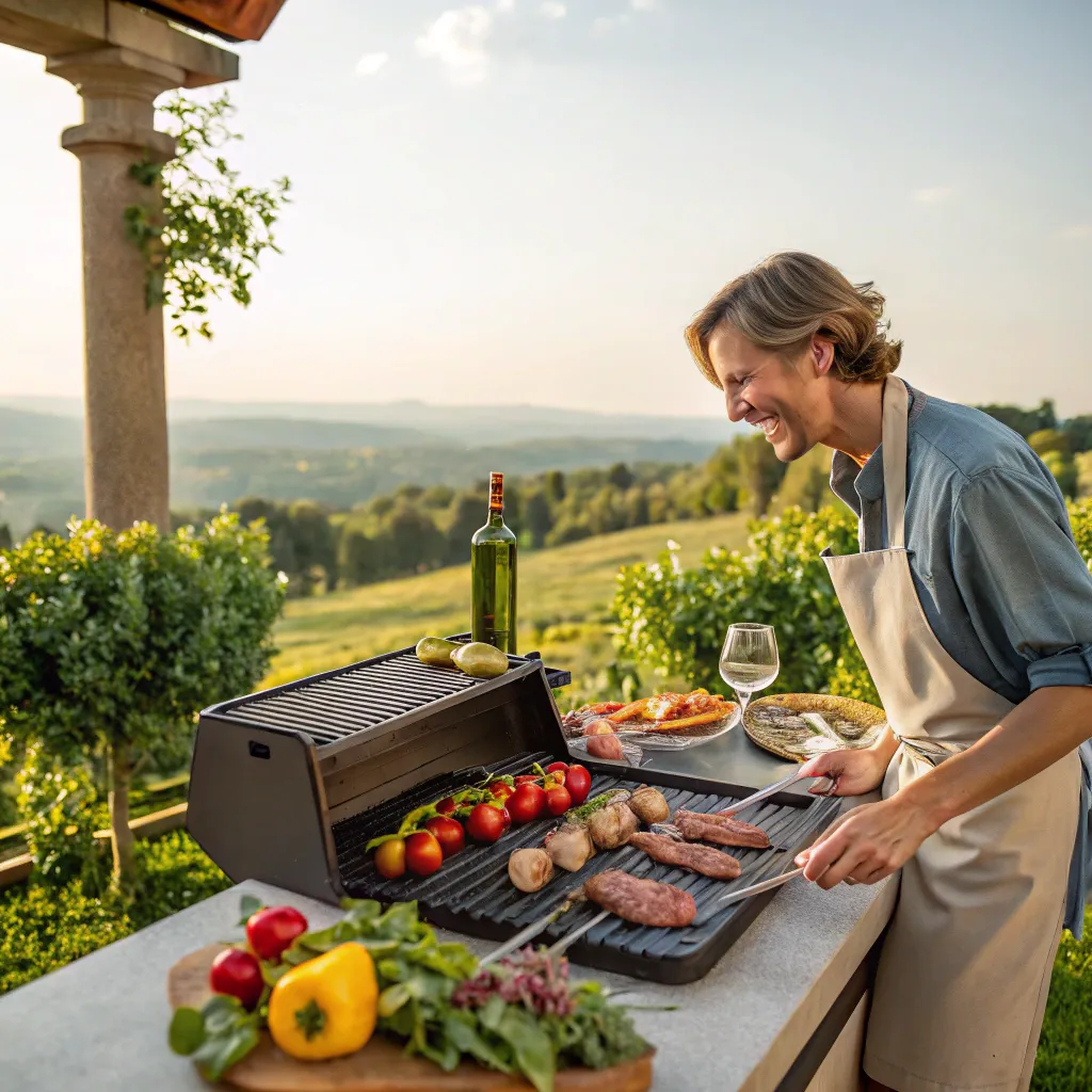 Finding joy in outdoor cooking